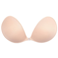 Emoswim - Adhesive Bra Reusable Strapless Self Silicone Push-up Invisible Sticky Bras for Backless Dress