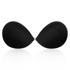 Emoswim - Adhesive Bra Reusable Strapless Self Silicone Push-up Invisible Sticky Bras for Backless Dress