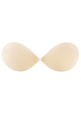 Emoswim - Adhesive Bra Reusable Strapless Self Silicone Push-up Invisible Sticky Bras for Backless Dress