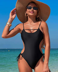 Emoswim - Women's Summer One Piece Swimsuits Sleeveless Tummy Control Bathing Suit 2025 Summer Swimwear