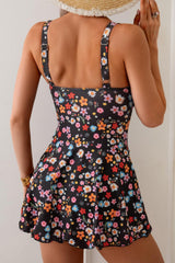 Emoswim - One Piece Swimdress Swimsuits for Women Tummy Control Swim Dresses Skirt Bathing Suit