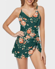 Emoswim - Women's Tummy Control Slim Fit One Piece Swimsuit