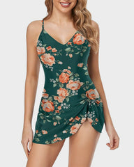 Emoswim - Women's Tummy Control Slim Fit One Piece Swimsuit