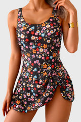 Emoswim - One Piece Swimdress Swimsuits for Women Tummy Control Swim Dresses Skirt Bathing Suit